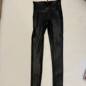 Spanx Leather Leggings